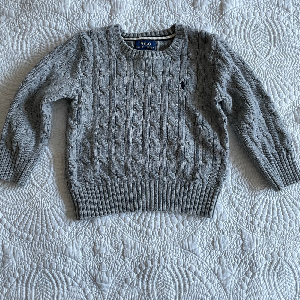 Ralph Lauren Kids Cable-Knit Sweater Size 3T